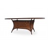 Grand Traverse 84" Oval Umbrella Dining Table - Angled