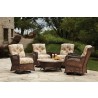 Grand Traverse Swivel Glider Lounge Chair - Lifestyle