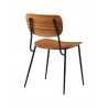 Greenington Soho Chair - Amber (Set of 2) - Back Angle - Greenington Soho Chair - Amber (Set of 2) - Back Angle