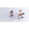 Rosemary Side Table - Caramelized & Black Walnut - Rosemary Side Table - Caramelized & Black Walnut