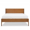 Greenington Ventura Queen Platform Bed - Amber - Front View - Greenington Ventura Queen Platform Bed - Amber - Front View