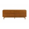 Greenington Ventura 4 Drawer Double Dresser - Front - Greenington Ventura 4 Drawer Double Dresser - Front