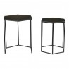 Polygon Accent Tables Set Of Two - Seperate - Polygon Accent Tables Set Of Two - Seperate