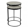 Optic Nesting Tables - Nested - Optic Nesting Tables - Nested