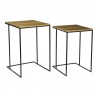 Rivet Nesting Tables Set Of Two - Seperate - Rivet Nesting Tables Set Of Two - Seperate