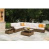 Hamptons 22" Square End Table - Lifestyle 1