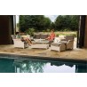 Hamptons 22" Square End Table - Lifestyle 2
