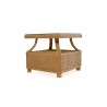 Hamptons 22" Square End Table - Angled