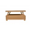 Hamptons 37" Square Cocktail Table - Front