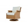 Hamptons Swivel Rocker Lounge Chair - Angled