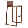 Osidea Furniture Hanna Bar Stool - Walnut - Osidea Furniture Hanna Bar Stool - Walnut