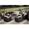 Solana Wicker Club Chair With Cushions - Outdoor Lifestyle  - Solana Wicker Club Chair With Cushions - Outdoor Lifestyle 