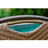 Stonewick Sunlounger - Rest Detail