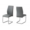 Dining Chair - Grey - White BG - Dining Chair - Grey - White BG