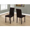 Monarch Specialties Dining Chair - 2pcs - Monarch Specialties Dining Chair - 2pcs