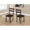 Monarch Specialties Dining Chair - 2pcs - Monarch Specialties Dining Chair - 2pcs