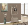 Bookcase - 69"h / Dark Taupe Ladder W/ 2 Storage Drawers - Bookcase - 69"h / Dark Taupe Ladder W/ 2 Storage Drawers