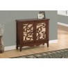 Accent Chest - Dark Walnut / Mirror Traditional Style - Accent Chest - Dark Walnut / Mirror Traditional Style