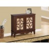 Accent Chest - Dark Walnut / Mirror Traditional Style - Accent Chest - Dark Walnut / Mirror Traditional Style