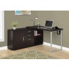Computer Desk - 60"L Cappuccino