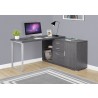 Computer Desk - 60"L Grey