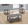 Table Set - 3pcs Set / Grey