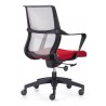 RAVI Office Chair (red) - Back Angled - RAVI Office Chair (red) - Back Angled
