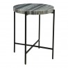 Moe's Home Collection Cirque Accent Table - Grey - Moe's Home Collection Cirque Accent Table - Grey