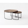 Nova Solo Barca Nesting Coffee Table Set - Nova Solo Barca Nesting Coffee Table Set
