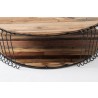 Nova Solo Barca Round Coffee Table 130cm - Nova Solo Barca Round Coffee Table 130cm