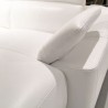  Isabel Right Hand Facing Sectional In White - Back Rest -  Isabel Right Hand Facing Sectional In White - Back Rest