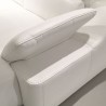 Isabel Right Hand Facing Sectional In White - Back Rest -  Isabel Right Hand Facing Sectional In White - Back Rest