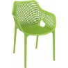 Outdoor Dining Arm Chair - Tropical Green - Outdoor Dining Arm Chair - Tropical Green
