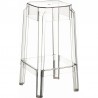 Compamia Fox Polycarbonate Counter Stool - Clear Transparent - Compamia Fox Polycarbonate Counter Stool - Clear Transparent