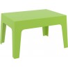 Box Resin Outdoor Center Table - Tropical Green - Box Resin Outdoor Center Table - Tropical Green