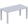 Ocean Rectangle Cofee Table Silver Gray - Ocean Rectangle Cofee Table Silver Gray