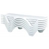 Aqua Pool Chaise Lounge White - Stacked - Aqua Pool Chaise Lounge White - Stacked