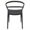 Compamia Mila Dining Arm Chair (Black) - Back - Compamia Mila Dining Arm Chair (Black) - Back