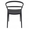 Pia Dining Chair (Black) - Back - Pia Dining Chair (Black) - Back