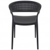 Sunset Dining Chair (Black) - Back - Sunset Dining Chair (Black) - Back