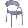 Sunset Dining Chair (Dark Gray) - Front Angled - Sunset Dining Chair (Dark Gray) - Front Angled