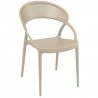 Sunset Dining Chair (Dove Gray) - Front Angled - Sunset Dining Chair (Dove Gray) - Front Angled