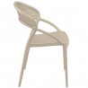 Sunset Dining Chair (Dove Gray) - Side - Sunset Dining Chair (Dove Gray) - Side