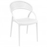 Sunset Dining Chair (White) - Front Angled - Sunset Dining Chair (White) - Front Angled