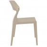 Snow Dining Chair Dove Gray - Side - Snow Dining Chair Dove Gray - Side