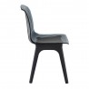 Compamia Mio PP Modern Dining Chair - Black - Compamia Mio PP Modern Dining Chair - Black
