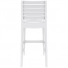 Ares Resin Barstool White - Back