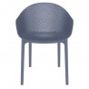 Compamia Sky Outdoor Dining Chair - Dark Gray - Compamia Sky Outdoor Dining Chair - Dark Gray
