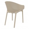 Compamia Sky Outdoor Dining Chair - Dove Gray - Compamia Sky Outdoor Dining Chair - Dove Gray