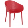 Compamia Sky Outdoor Dining Chair - Red - Compamia Sky Outdoor Dining Chair - Red